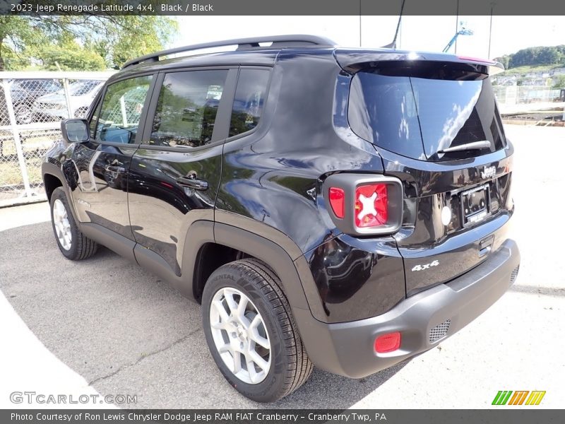 Black / Black 2023 Jeep Renegade Latitude 4x4