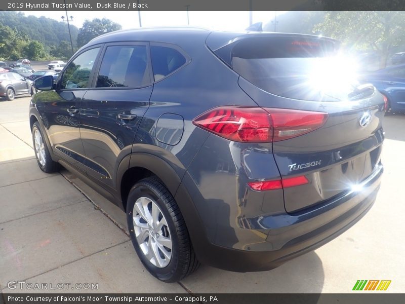 Dusk Blue / Black 2019 Hyundai Tucson Value