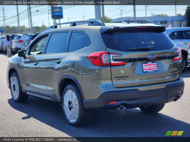 Autumn Green Metallic / Gray/Slate Black 2023 Subaru Ascent Onyx Edition Limited