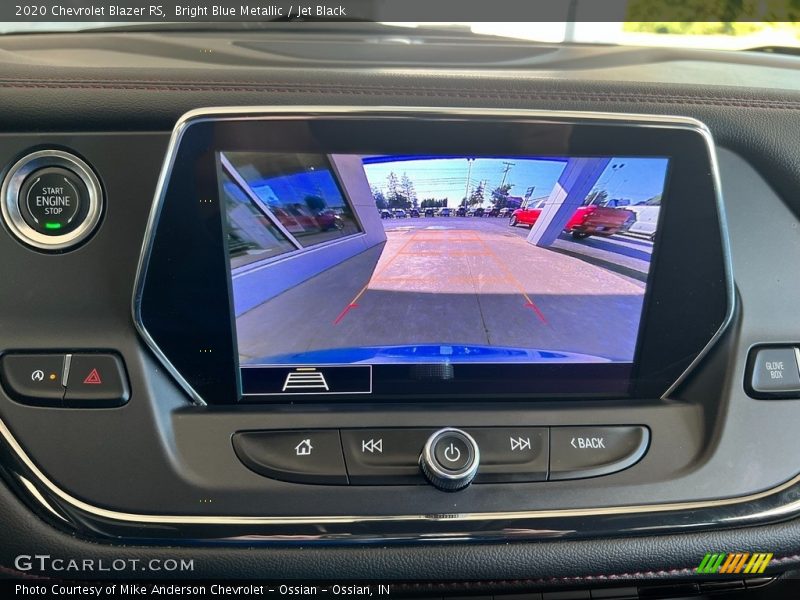 Bright Blue Metallic / Jet Black 2020 Chevrolet Blazer RS