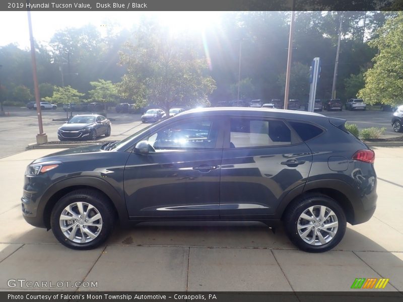 Dusk Blue / Black 2019 Hyundai Tucson Value