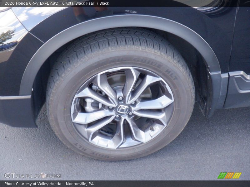 Crystal Black Pearl / Black 2020 Honda CR-V EX-L AWD