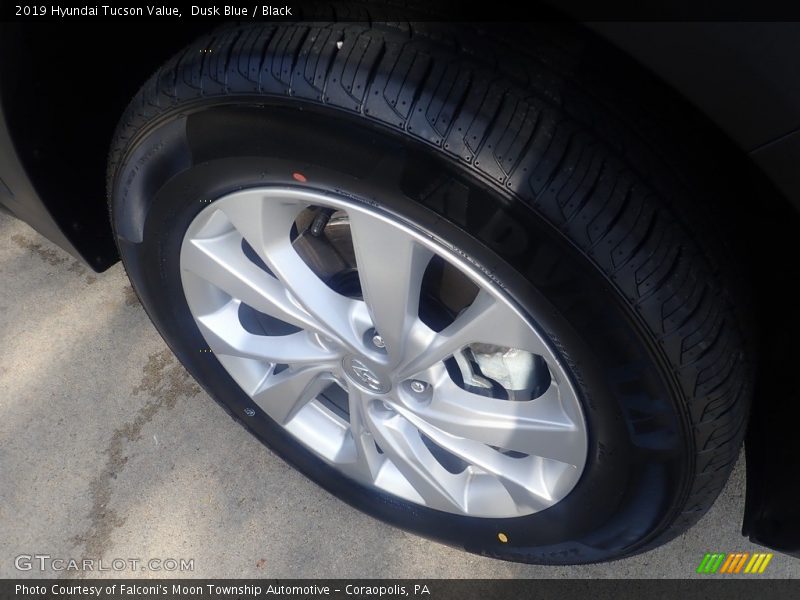 Dusk Blue / Black 2019 Hyundai Tucson Value