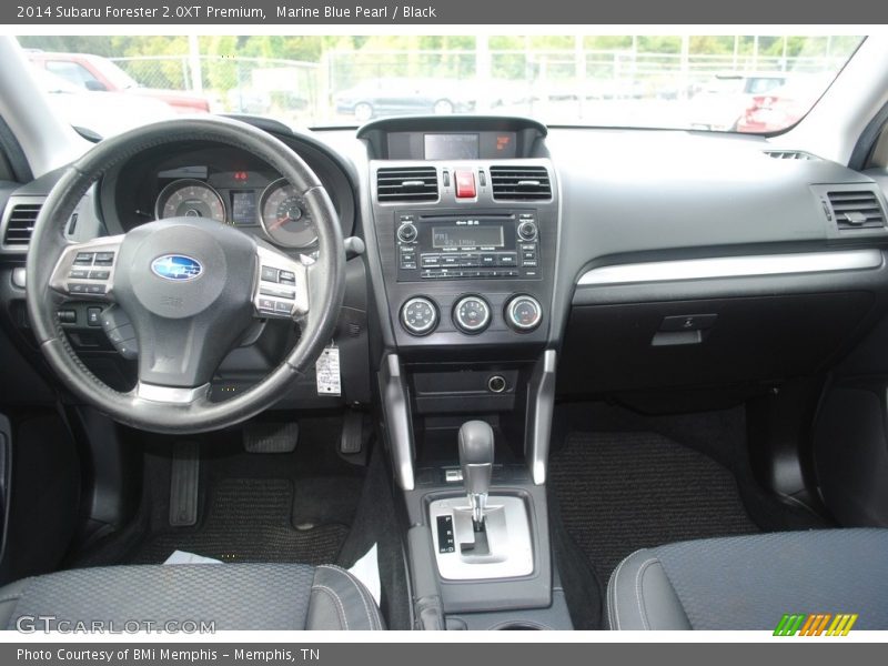 Marine Blue Pearl / Black 2014 Subaru Forester 2.0XT Premium