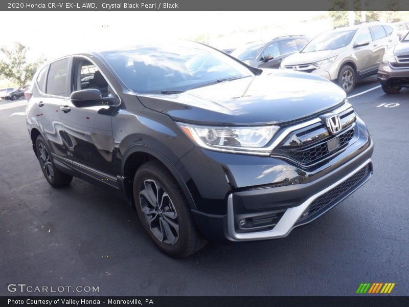 Crystal Black Pearl / Black 2020 Honda CR-V EX-L AWD