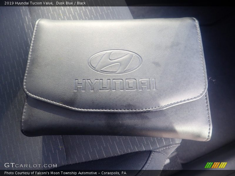 Dusk Blue / Black 2019 Hyundai Tucson Value