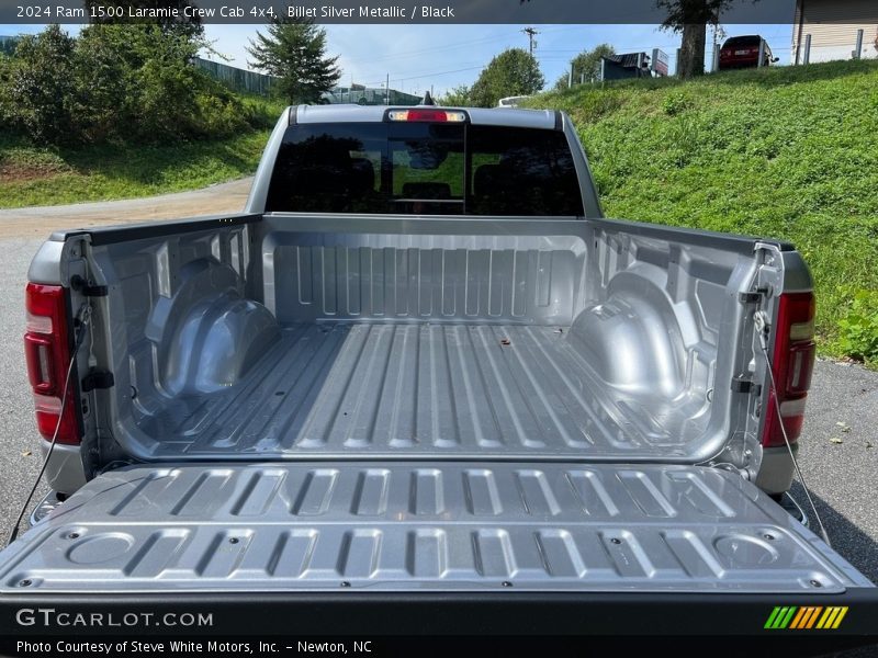 Billet Silver Metallic / Black 2024 Ram 1500 Laramie Crew Cab 4x4