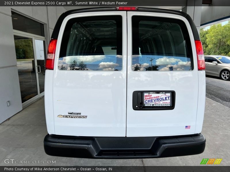 Summit White / Medium Pewter 2021 Chevrolet Express 2500 Cargo WT