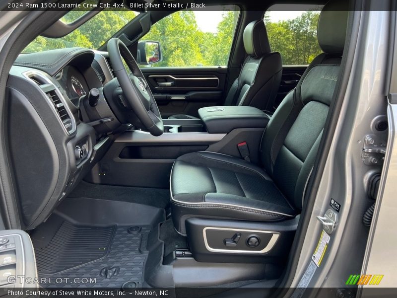 Black Interior - 2024 1500 Laramie Crew Cab 4x4 