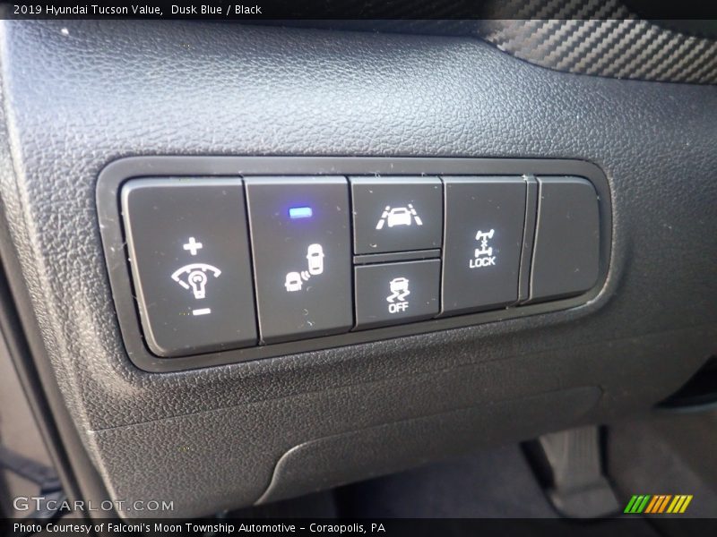 Dusk Blue / Black 2019 Hyundai Tucson Value