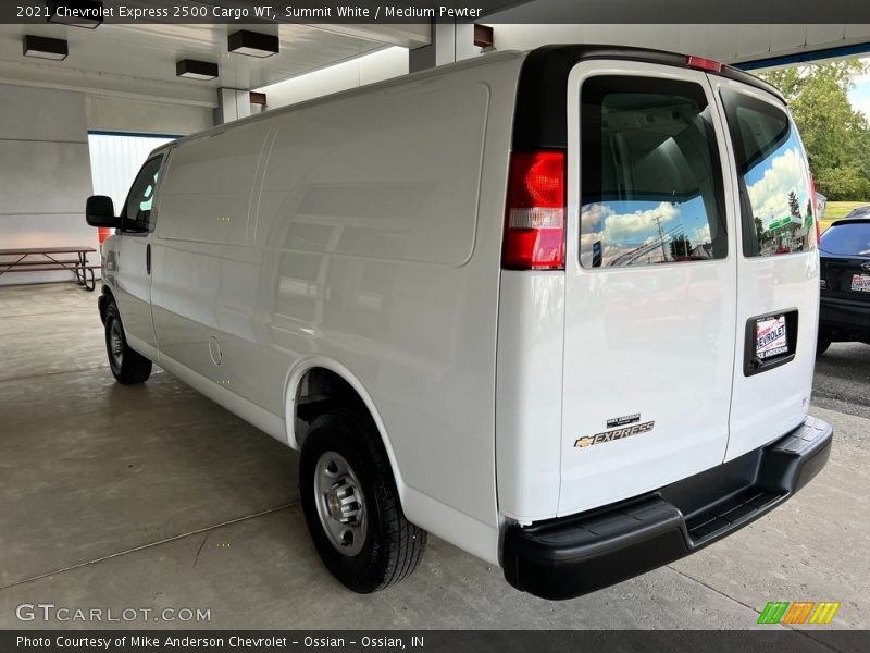 Summit White / Medium Pewter 2021 Chevrolet Express 2500 Cargo WT