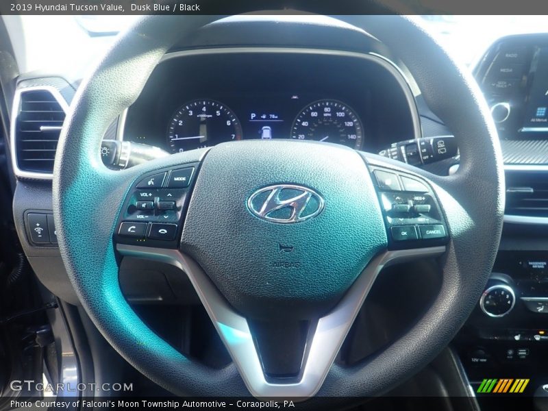Dusk Blue / Black 2019 Hyundai Tucson Value