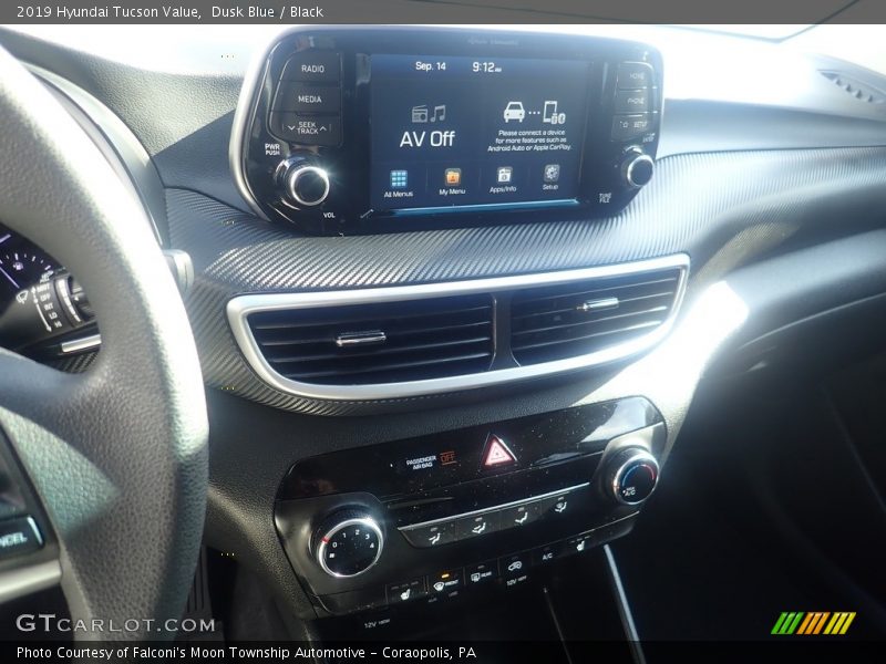 Dusk Blue / Black 2019 Hyundai Tucson Value