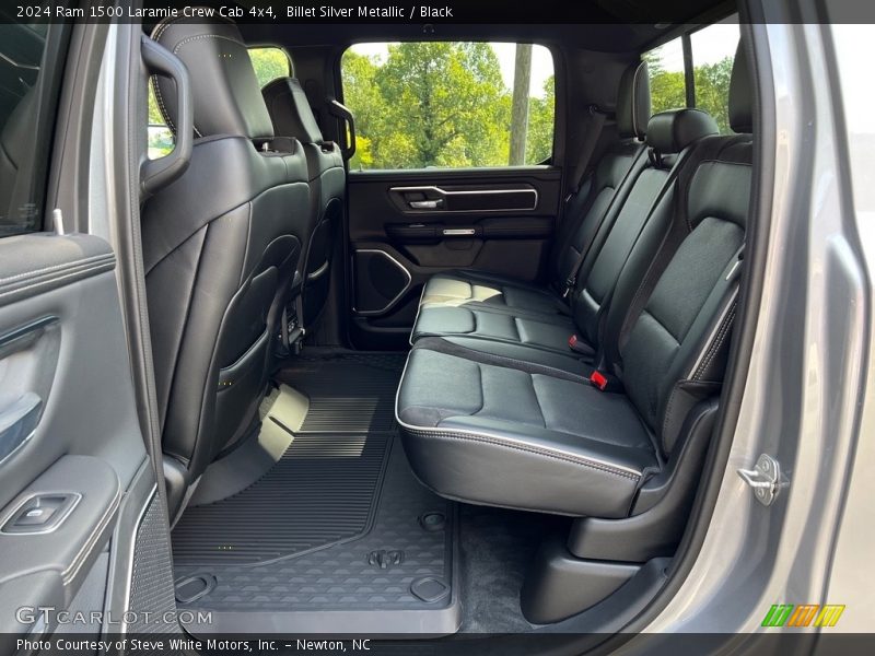 Rear Seat of 2024 1500 Laramie Crew Cab 4x4