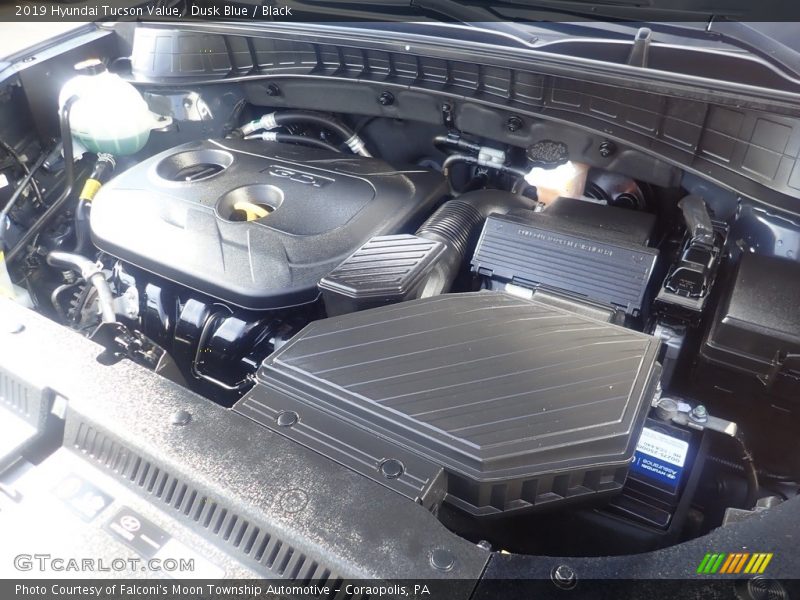 Dusk Blue / Black 2019 Hyundai Tucson Value