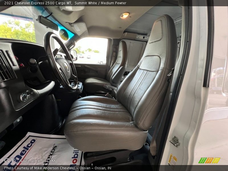 Front Seat of 2021 Express 2500 Cargo WT
