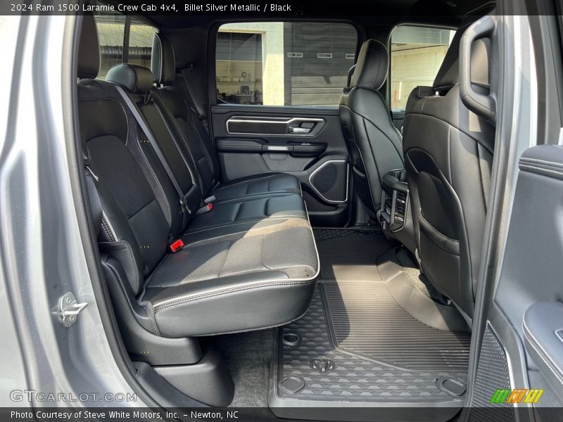 Rear Seat of 2024 1500 Laramie Crew Cab 4x4
