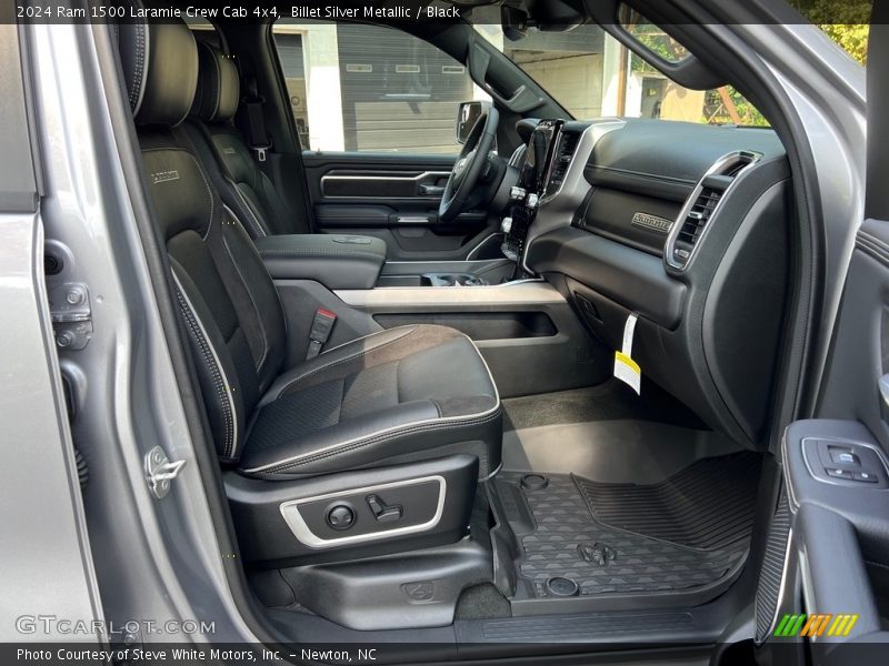  2024 1500 Laramie Crew Cab 4x4 Black Interior
