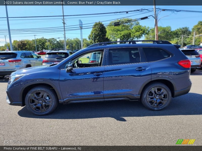 Cosmic Blue Pearl / Gray/Slate Black 2023 Subaru Ascent Onyx Edition Limited