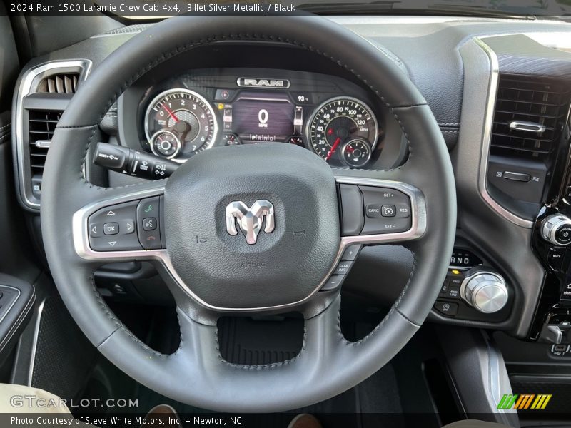  2024 1500 Laramie Crew Cab 4x4 Steering Wheel
