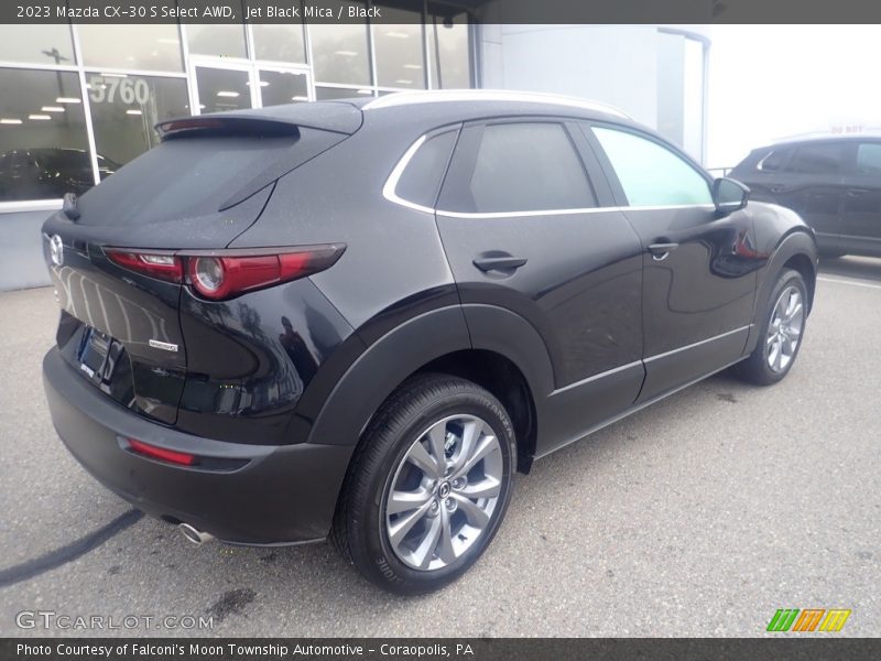 Jet Black Mica / Black 2023 Mazda CX-30 S Select AWD