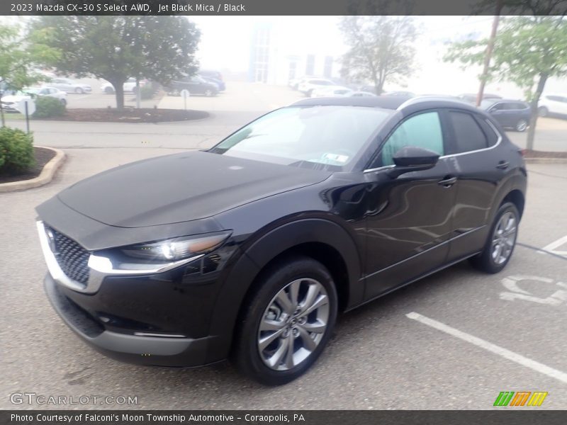 Jet Black Mica / Black 2023 Mazda CX-30 S Select AWD