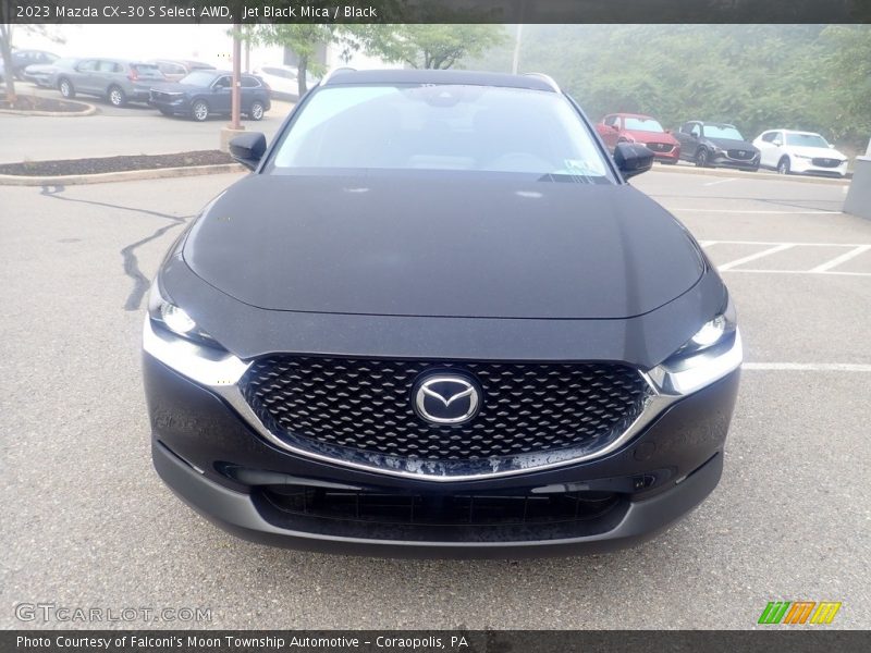 Jet Black Mica / Black 2023 Mazda CX-30 S Select AWD