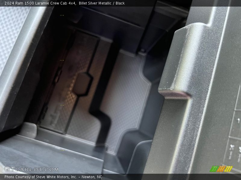 Billet Silver Metallic / Black 2024 Ram 1500 Laramie Crew Cab 4x4
