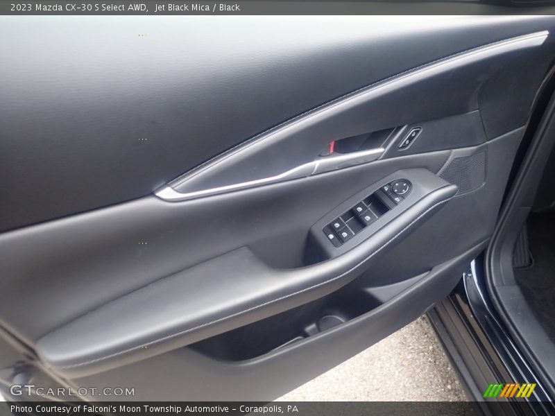 Jet Black Mica / Black 2023 Mazda CX-30 S Select AWD