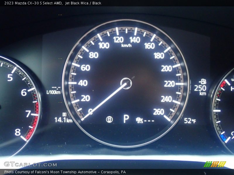 Jet Black Mica / Black 2023 Mazda CX-30 S Select AWD