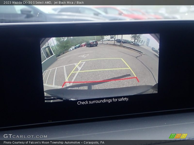 Jet Black Mica / Black 2023 Mazda CX-30 S Select AWD