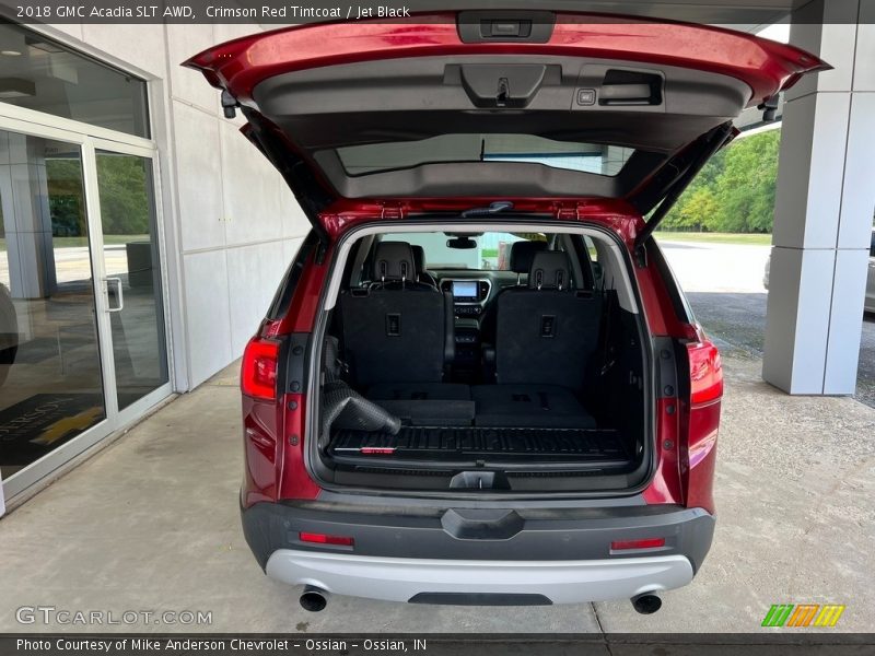 Crimson Red Tintcoat / Jet Black 2018 GMC Acadia SLT AWD