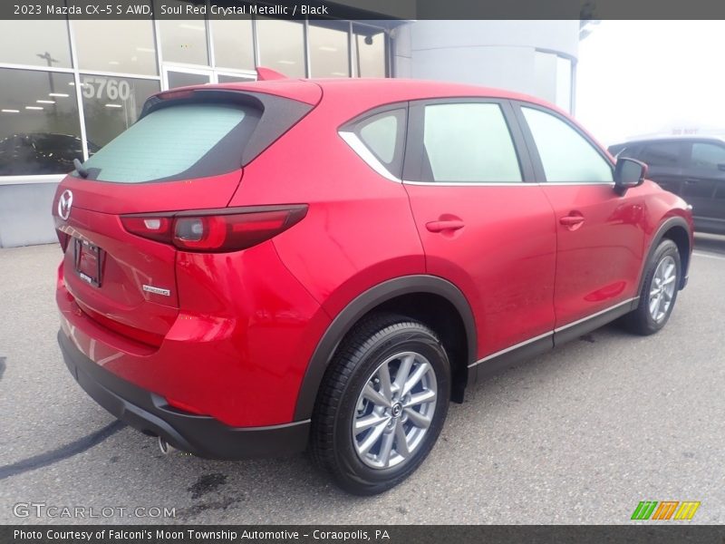 Soul Red Crystal Metallic / Black 2023 Mazda CX-5 S AWD