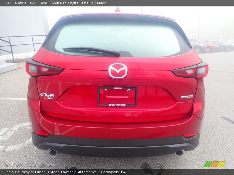 Soul Red Crystal Metallic / Black 2023 Mazda CX-5 S AWD