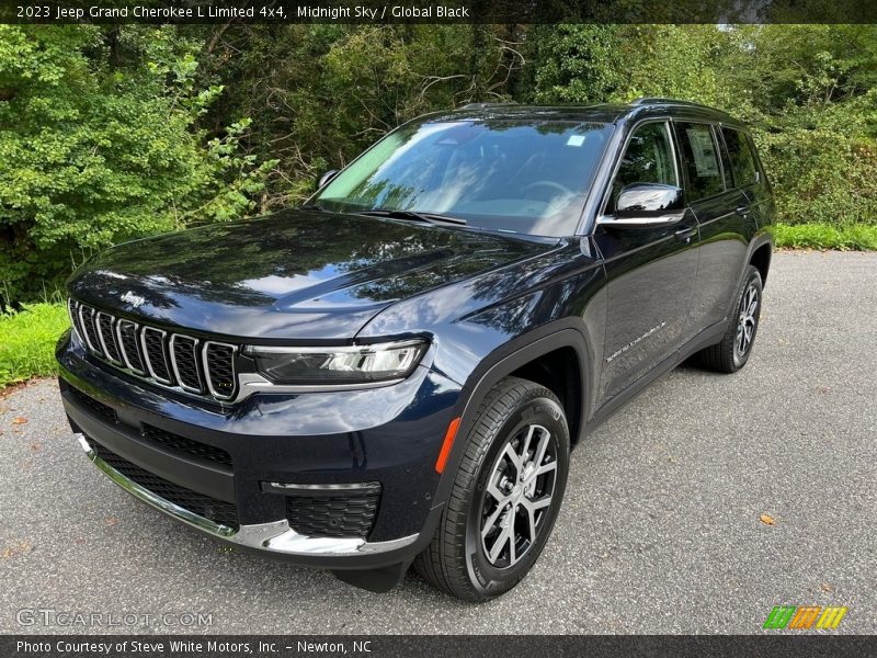 Midnight Sky / Global Black 2023 Jeep Grand Cherokee L Limited 4x4