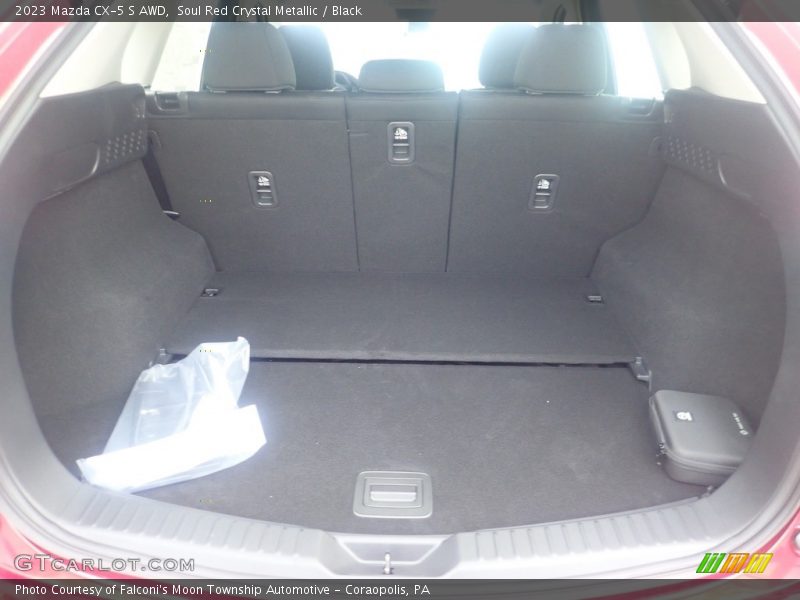 Soul Red Crystal Metallic / Black 2023 Mazda CX-5 S AWD