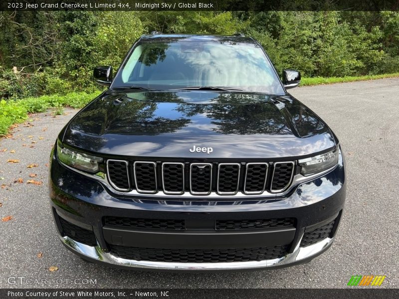 Midnight Sky / Global Black 2023 Jeep Grand Cherokee L Limited 4x4