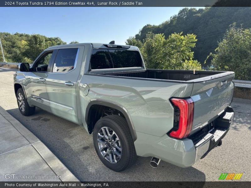 Lunar Rock / Saddle Tan 2024 Toyota Tundra 1794 Edition CrewMax 4x4