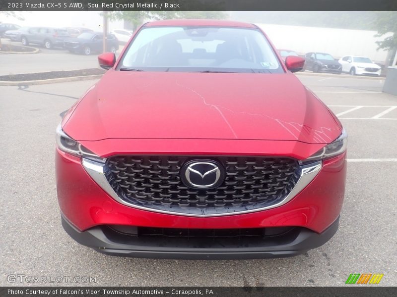 Soul Red Crystal Metallic / Black 2023 Mazda CX-5 S AWD