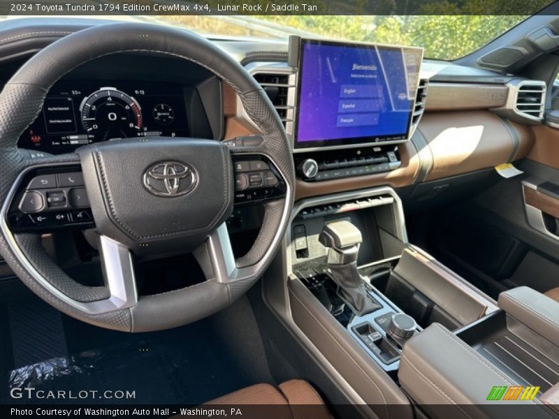 Lunar Rock / Saddle Tan 2024 Toyota Tundra 1794 Edition CrewMax 4x4