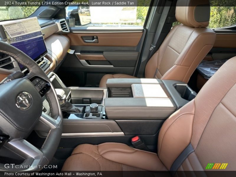  2024 Tundra 1794 Edition CrewMax 4x4 Saddle Tan Interior