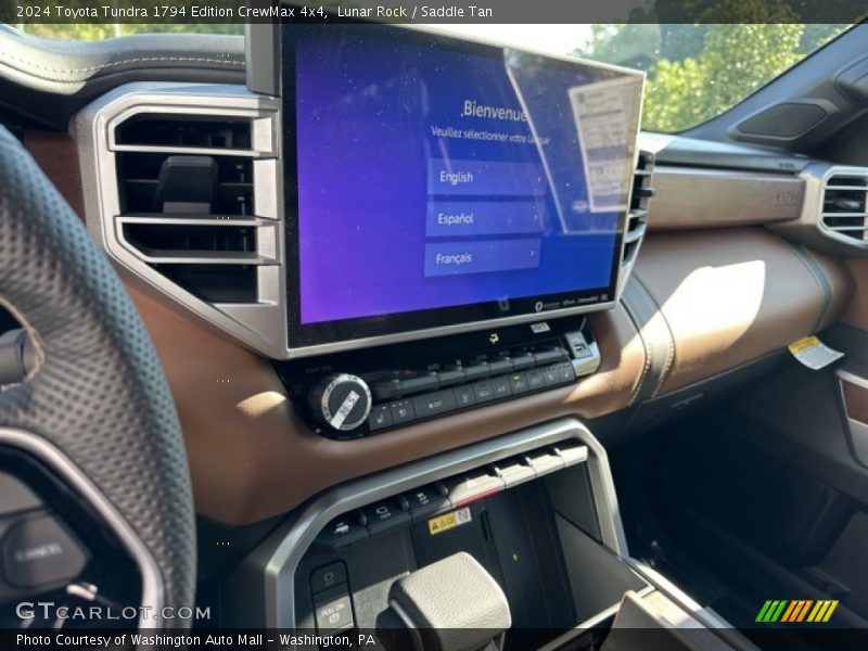 Controls of 2024 Tundra 1794 Edition CrewMax 4x4