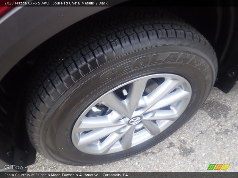 Soul Red Crystal Metallic / Black 2023 Mazda CX-5 S AWD