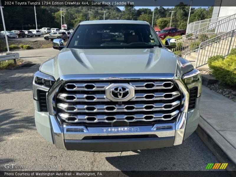 Lunar Rock / Saddle Tan 2024 Toyota Tundra 1794 Edition CrewMax 4x4