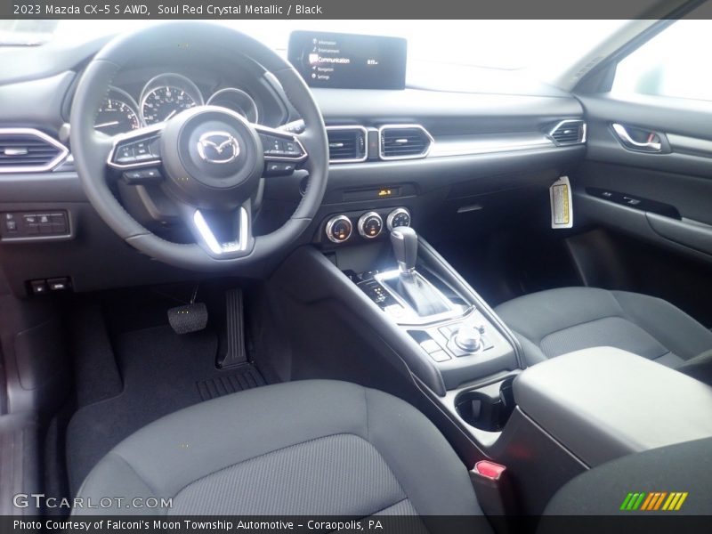 Soul Red Crystal Metallic / Black 2023 Mazda CX-5 S AWD