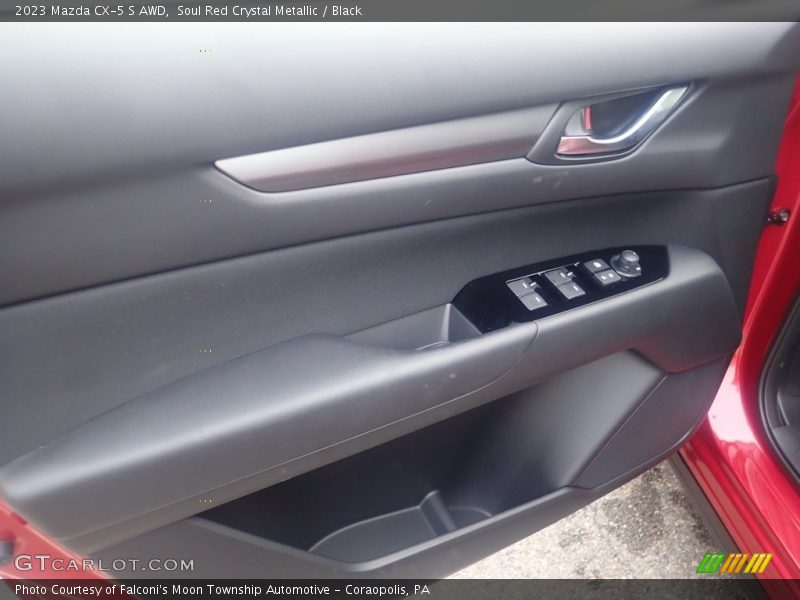 Soul Red Crystal Metallic / Black 2023 Mazda CX-5 S AWD