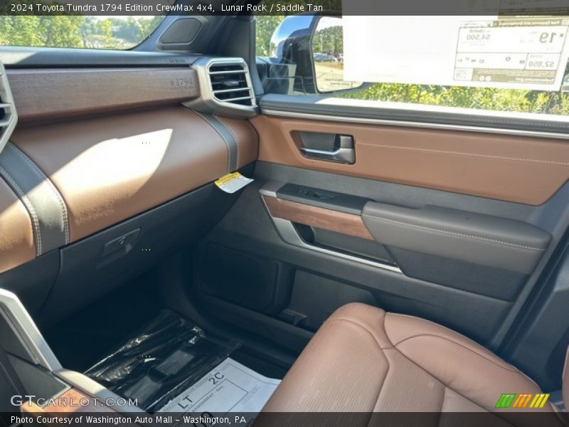 Door Panel of 2024 Tundra 1794 Edition CrewMax 4x4