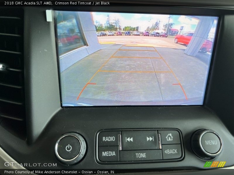 Crimson Red Tintcoat / Jet Black 2018 GMC Acadia SLT AWD