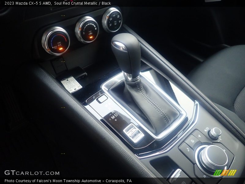 Soul Red Crystal Metallic / Black 2023 Mazda CX-5 S AWD