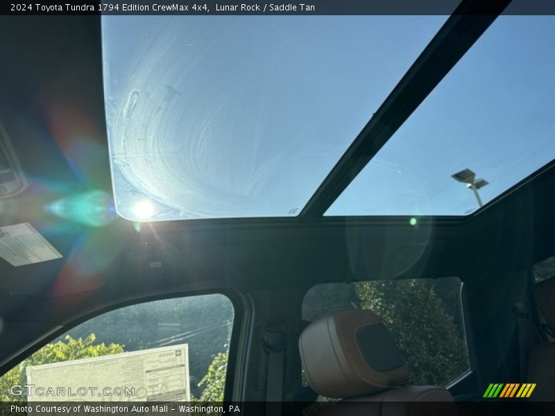 Sunroof of 2024 Tundra 1794 Edition CrewMax 4x4